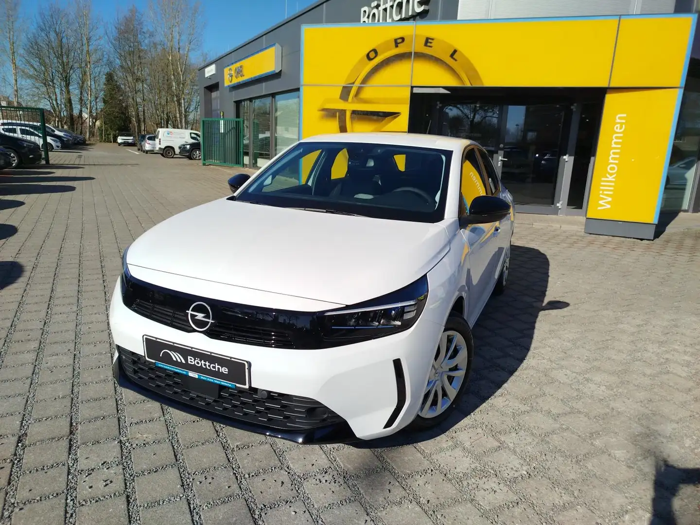 Opel Corsa F Basis Weiß - 2