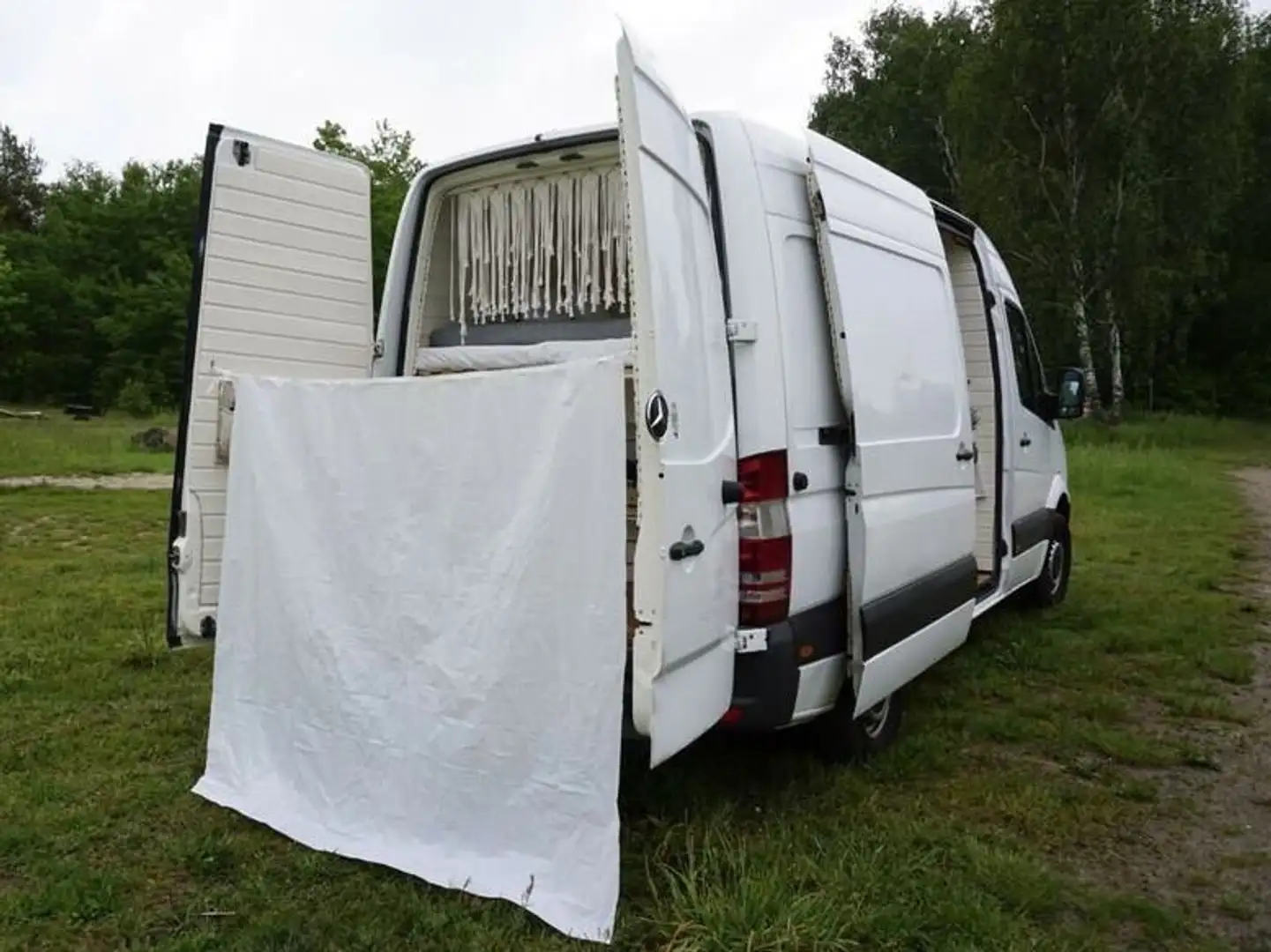 Mercedes-Benz Sprinter Van ausgebaut (209 CDI Kastenwagen) Fehér - 2