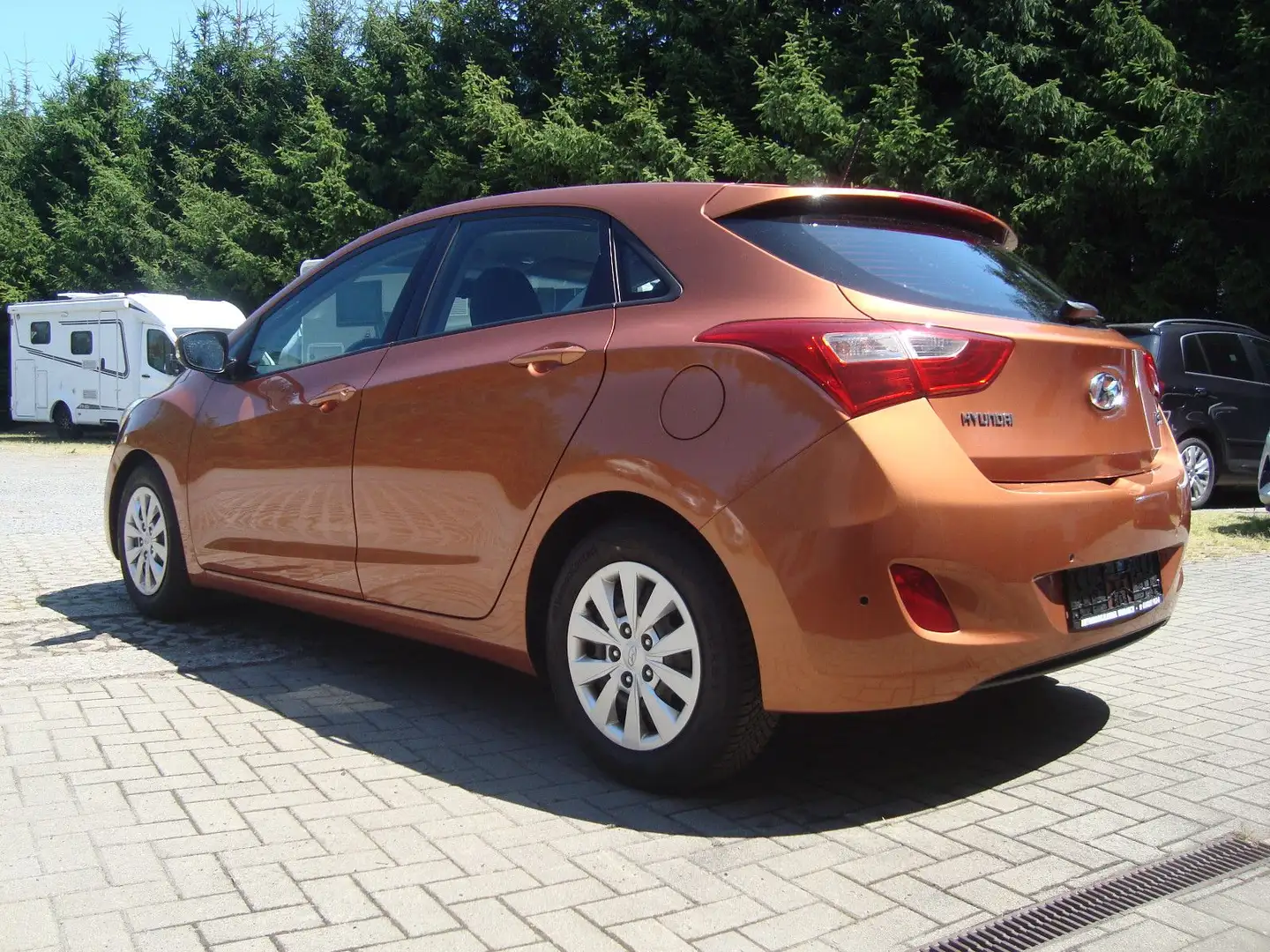 Hyundai i30 blue Trend Orange - 2