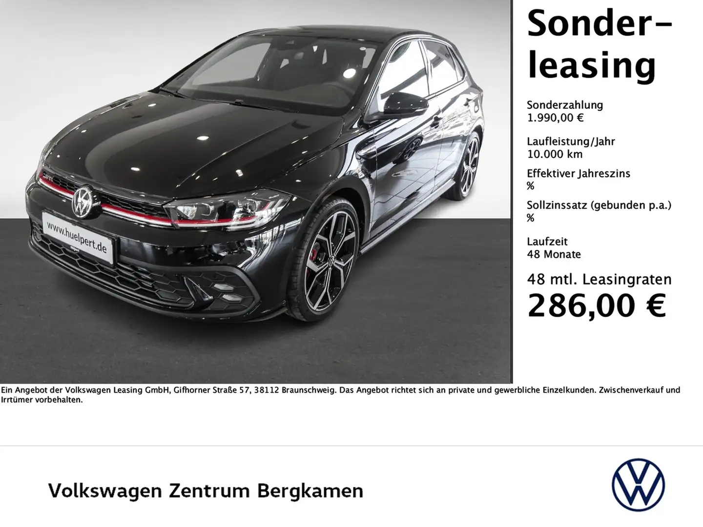 Volkswagen Polo GTI NAVI CAM BEATS MATRIXLED LM18 Zwart - 1