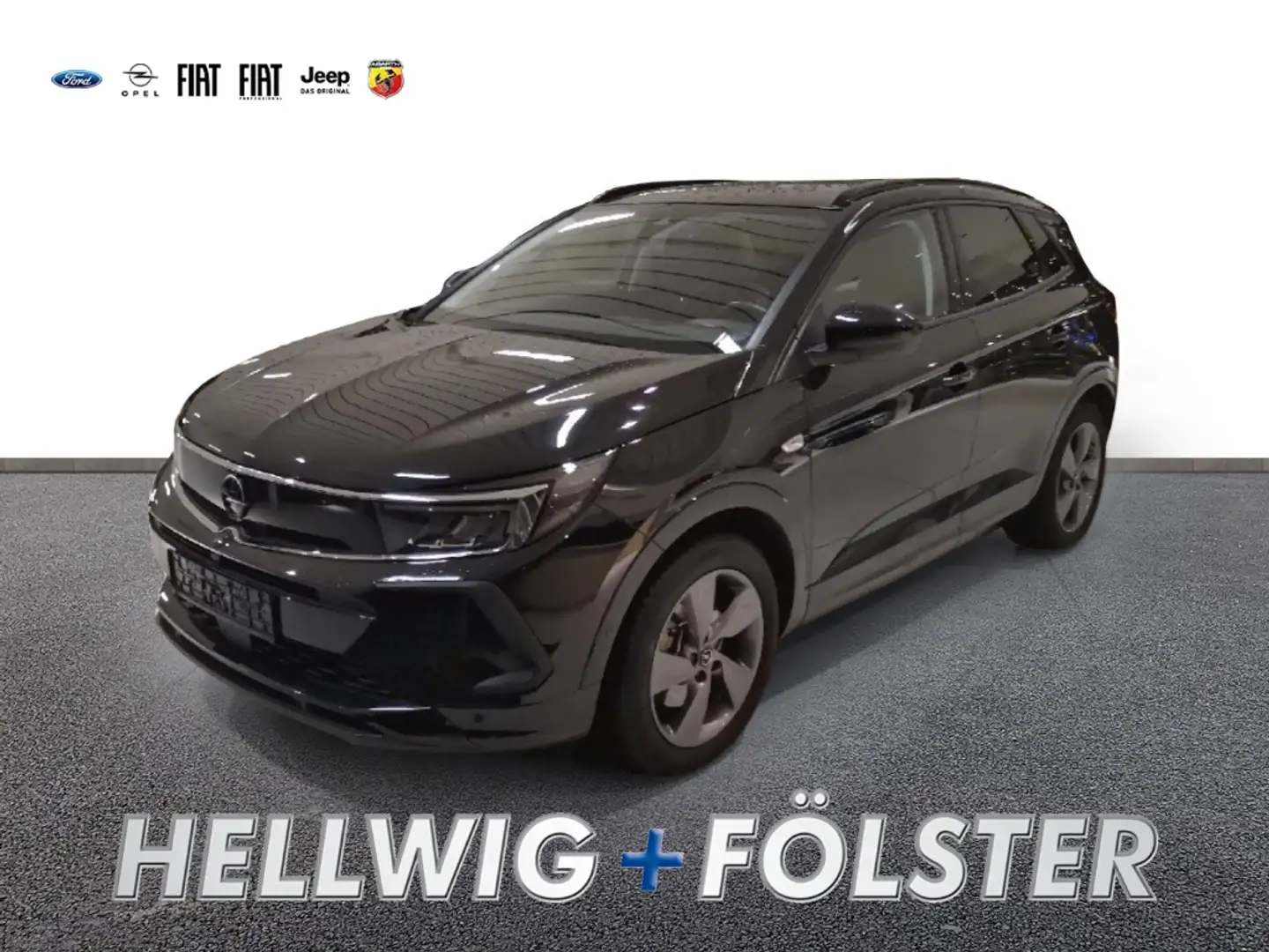 Opel Grandland GS Line 4x4 AHK-abnehmbar Navi Leder Klimasitze LE Schwarz - 1