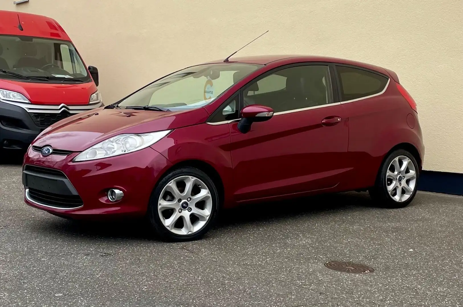 Ford Fiesta Titanium KLIMA ZAHNRIEMEN NEU 1J GARANTIE Rot - 2