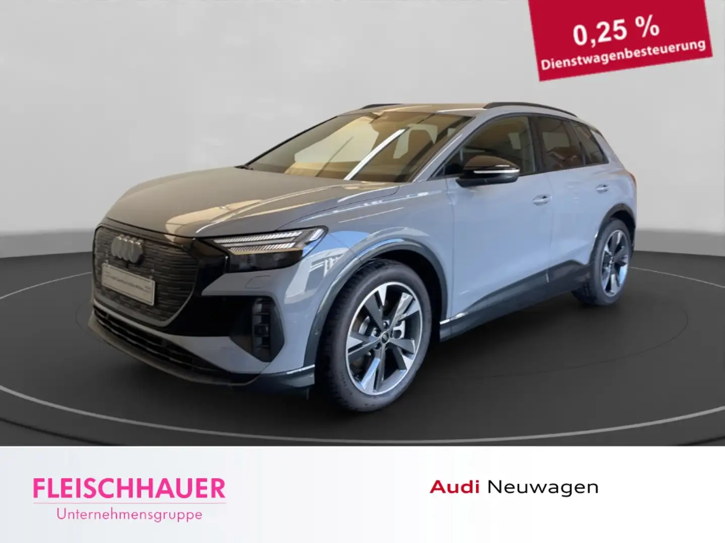 Audi Q4 e-tron 45 quattro 210 kW ADVANCED AHK CARPLAY MATRIX NAVI Gri - 1