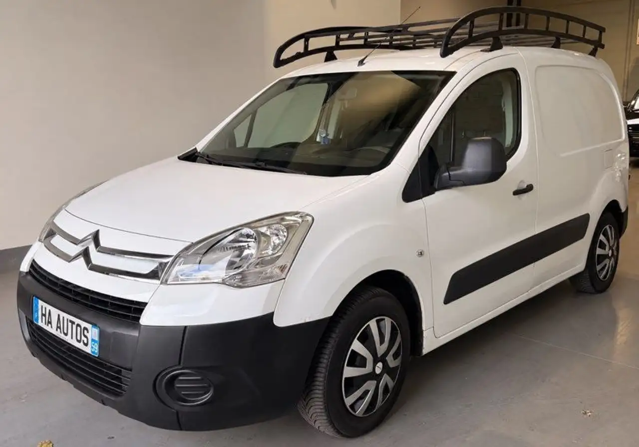 Citroen Berlingo Citroën 1,6 HDI 90cv confort 3 places Bluetooth Porte latéral Galerie de toît 78 900klm CT OK 6 Mois GARANTIE — photo 1 of 10
