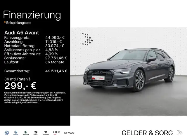 Audi A6 55 TFSI qu. S line LED*RFK*Navi*HuD*Pan