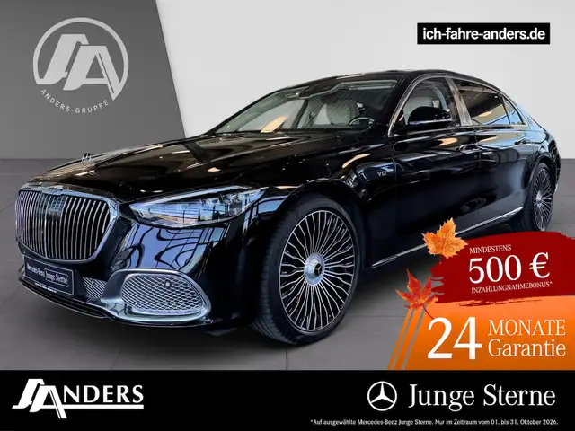 Mercedes-Benz S 680 Maybach 4M Leder weiss+TV+Standhzg+HA-Lenk
