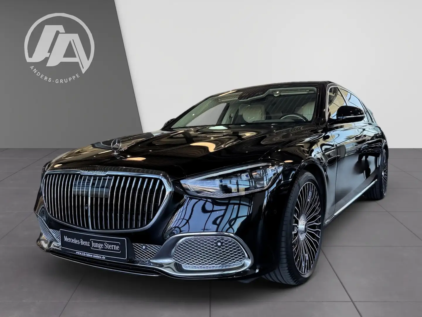 Mercedes-Benz S 680 Maybach 4M HA-Lenkung+TV+StandHzg.+FirstCl Schwarz - 2