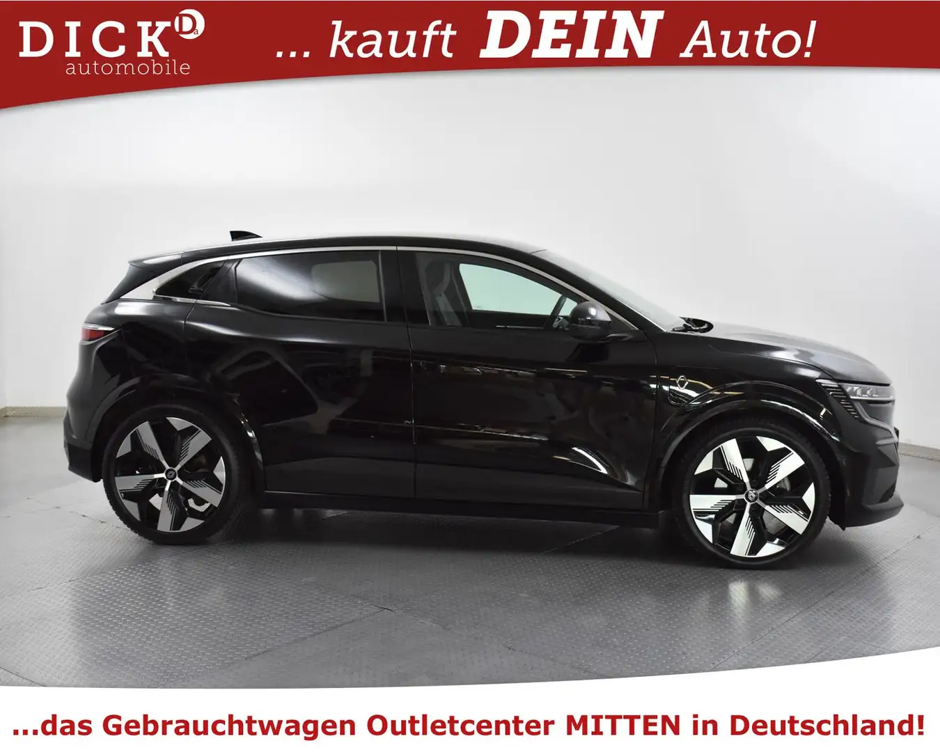 Renault Megane E-Tech Techno NAVI+LED+SHZ+WP+ACC+360+20" Schwarz - 2