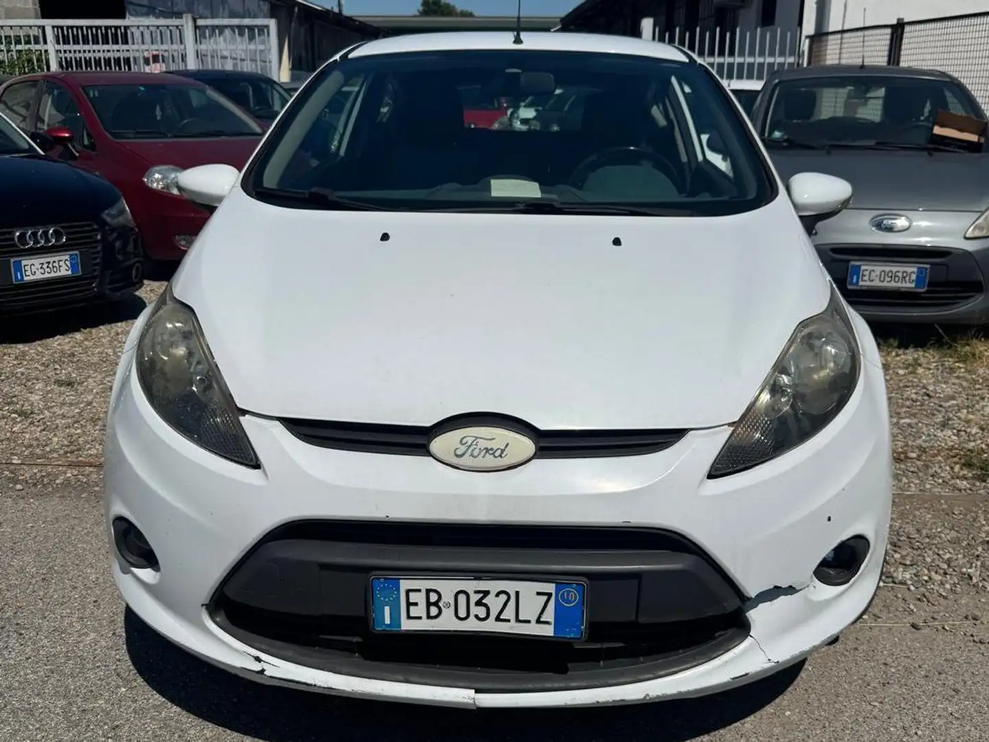 Ford Fiesta Fiesta VI 2008 3p 1.4 16v Titanium Gpl Wit - 1