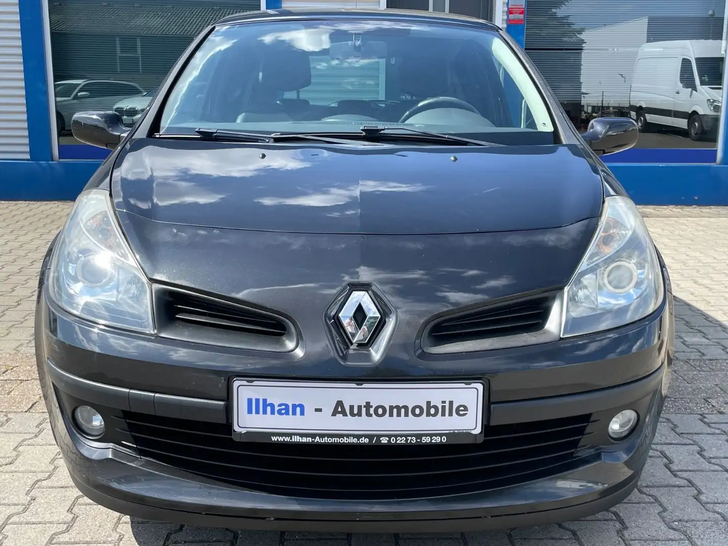 Renault Clio III Exception*T-LEDER*KLIMA*SERVO*ALU* Zwart - 2
