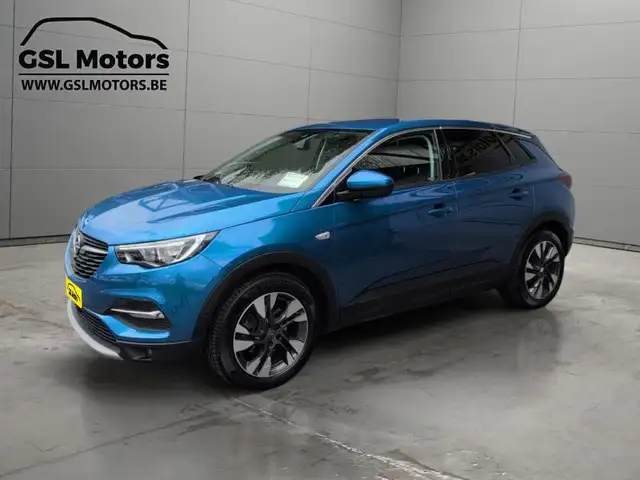 Opel Grandland X 1.2 130cv Bleu 05/18 97507km Airco GPS Bluetooth