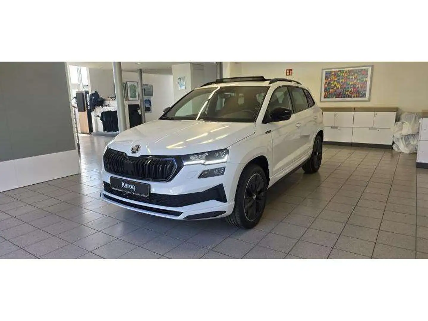Skoda Karoq Sportline Blanc - 2