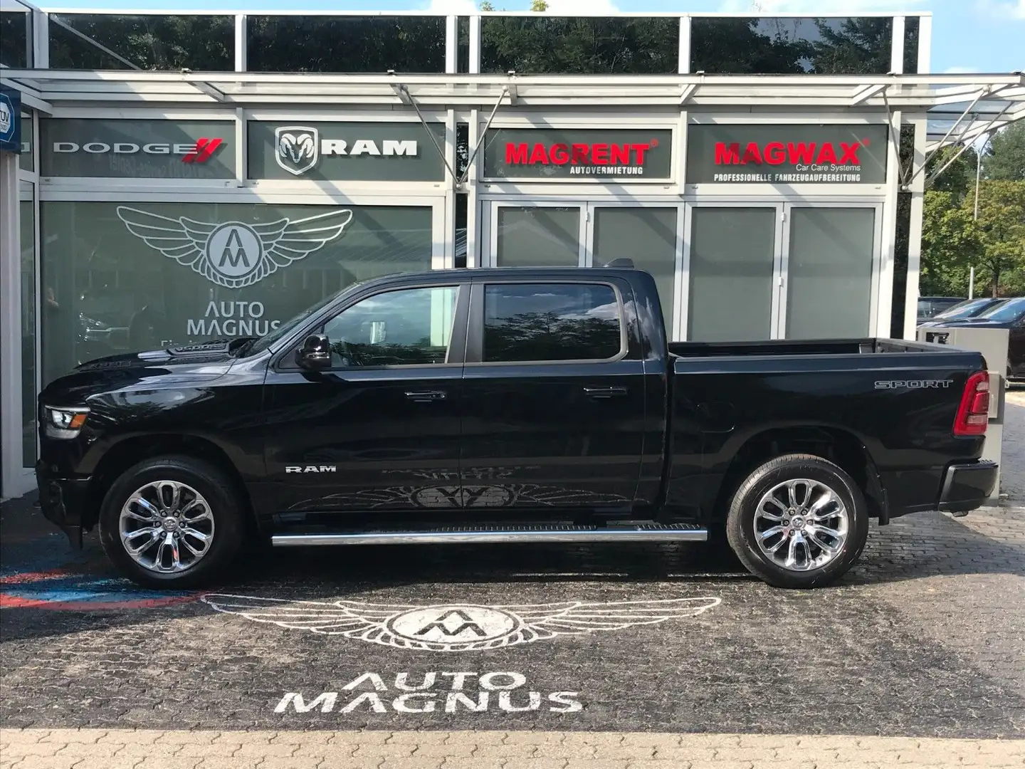 Dodge RAM 1500 Laramie Sport *LPG*AHK*Navi*MY23 Noir - 2