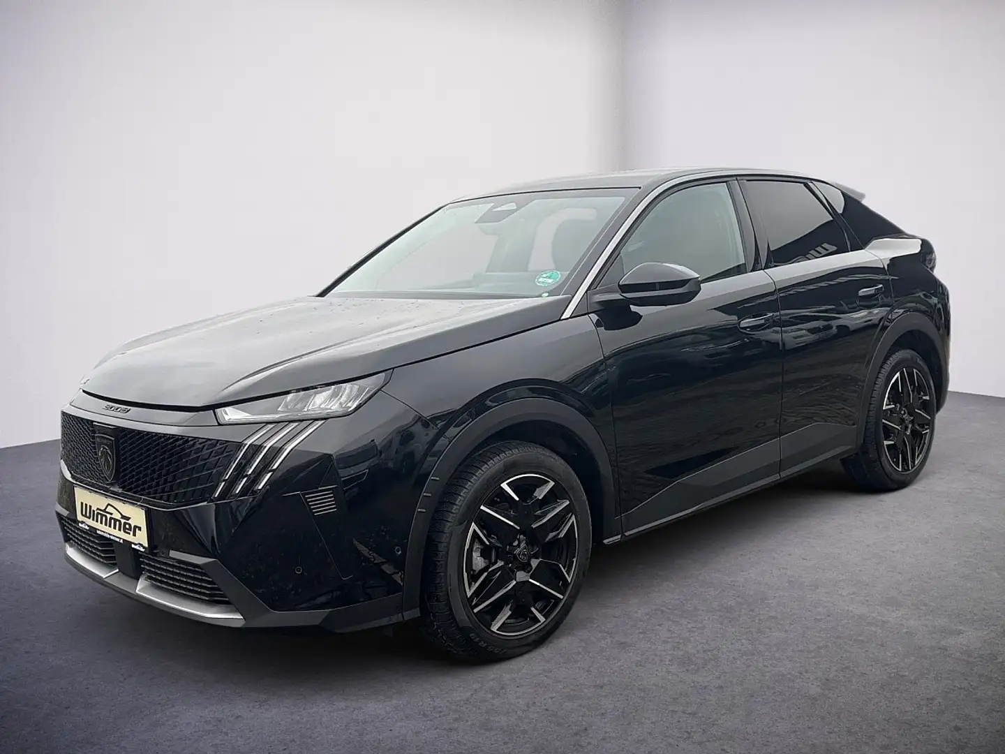 Peugeot 3008 Hybrid 145 e-DCS6 Schwarz - 1