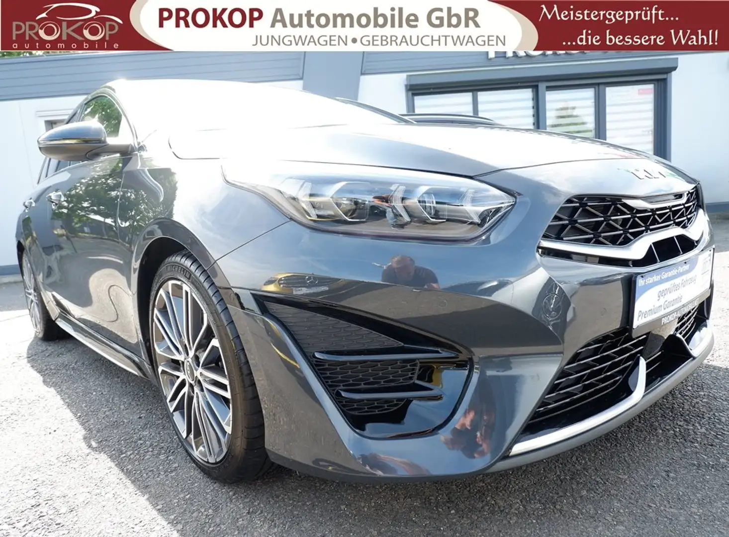 Kia ProCeed / pro_cee'd GT-Line ACC Kam Bi-LED el.Sitze Techno-Leder-Paket Grau - 2