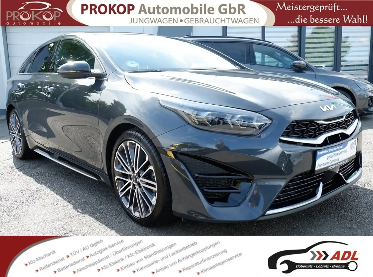 Kia ProCeed / pro_cee'd GT-Line ACC Kam Bi-LED el.Sitze Techno-Leder-Paket Grau - 1