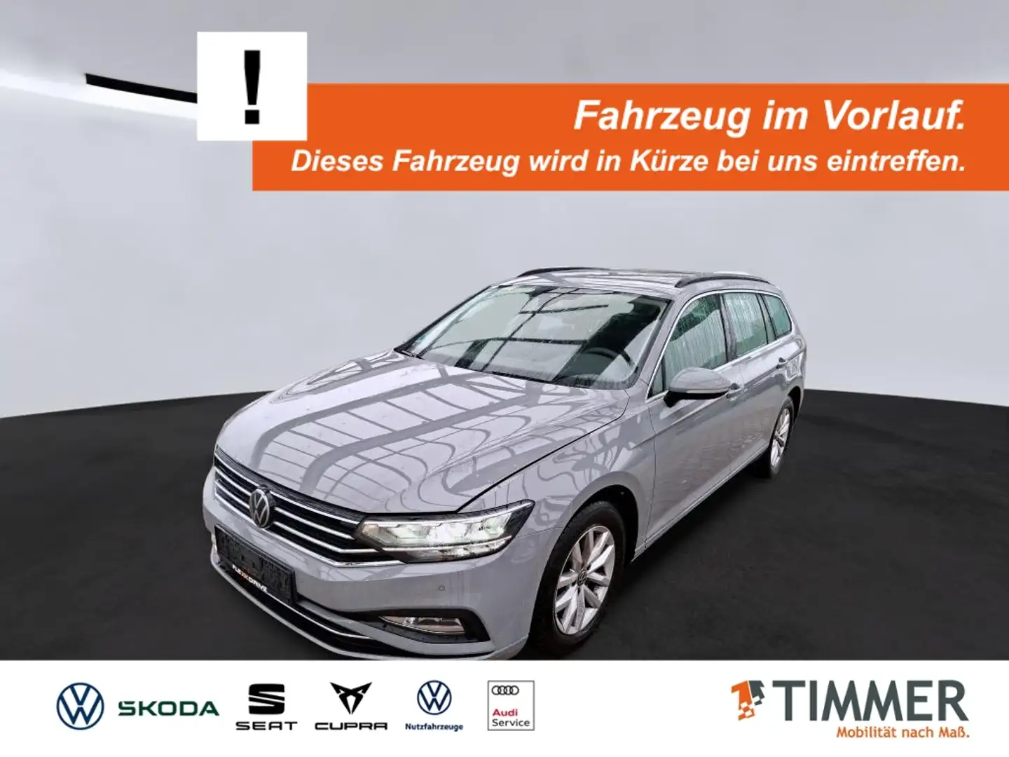 Volkswagen Passat Variant 2.0 TDI DSG BUSINESS +LED +ACC +RKAM +NAVI +SHZ + Grau - 1