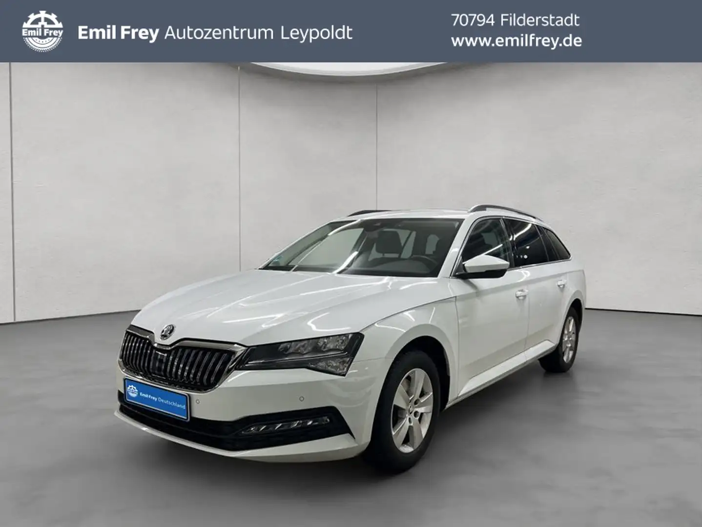 Skoda Superb Combi 1.5 TSI DSG Ambition 110 kW, 5-türig Weiß - 1