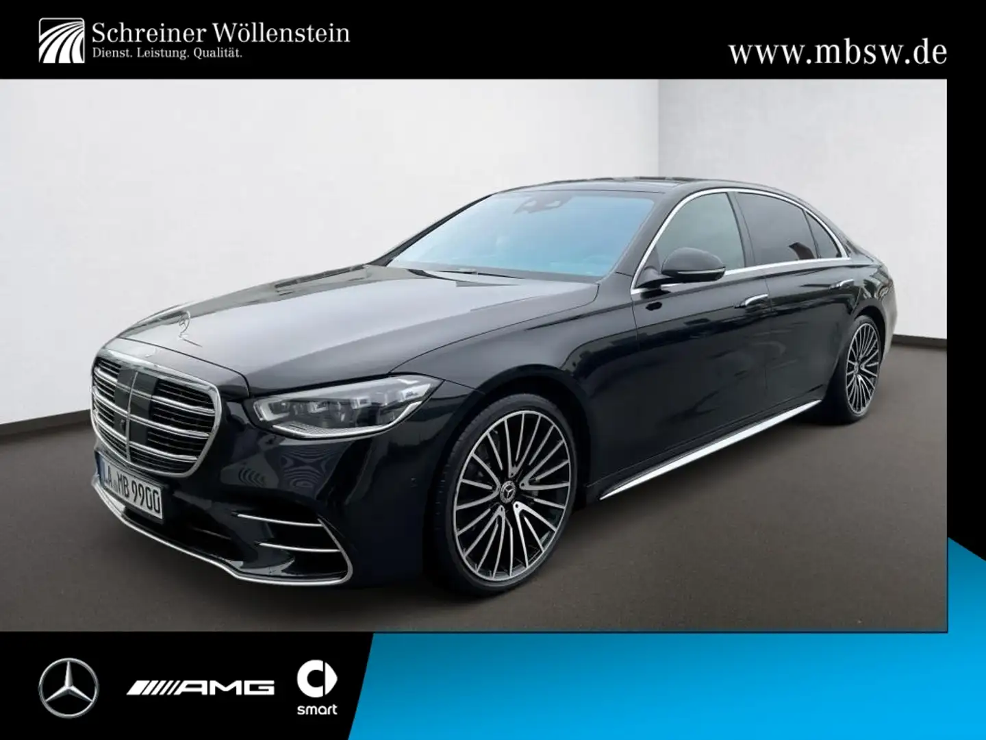 Mercedes-Benz S 580 4m lang AMG*StdHzg*Pano*Dig-Light*Distron. Noir - 1