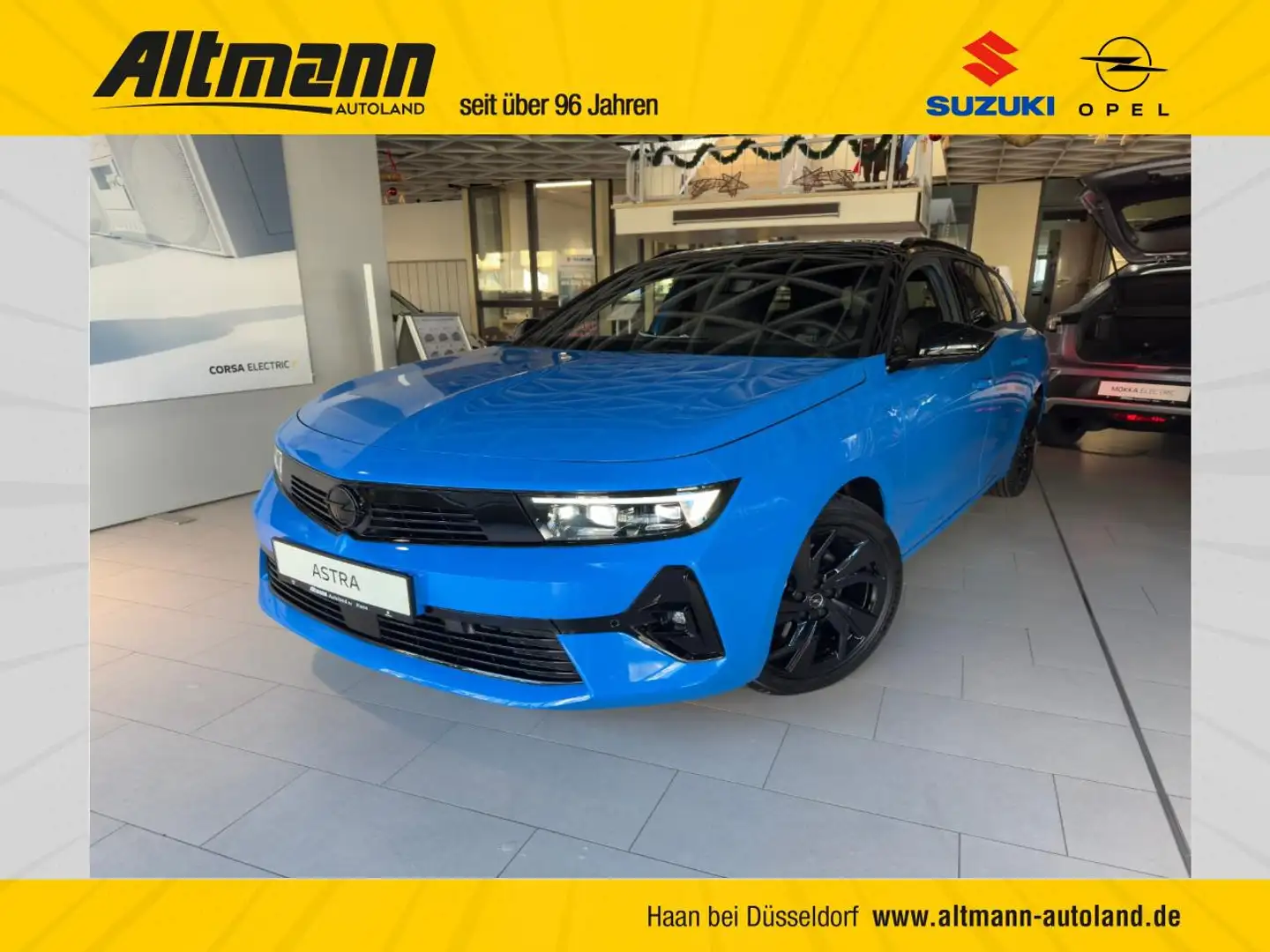 Opel Astra GS Automatik Sitz-& Lenkradheiz. Blau - 1