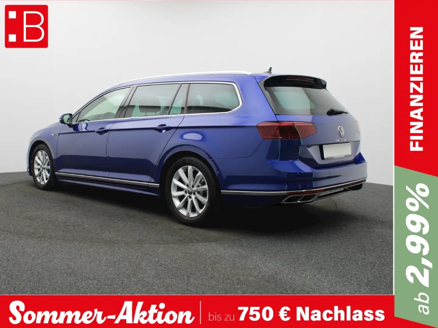 Volkswagen Passat Variant 1.5 TSI DSG Elegance R-Line NAVI AHK ACC BLINDSPOT Blau - 1