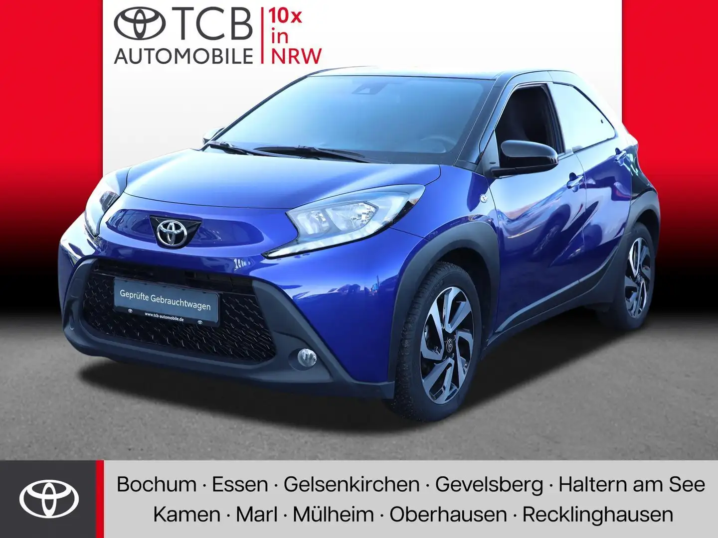 Toyota Aygo X 1.0 VVT-i Pulse Klima*Kamera*LM*SHZ* Blauw - 1