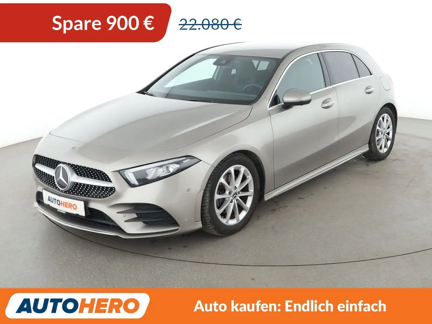 Mercedes-Benz A 180 AMG Line Aut.*LED*NAVI*TEMPO*CAM*PDC*SHZ*KLIMA* Gris - 1