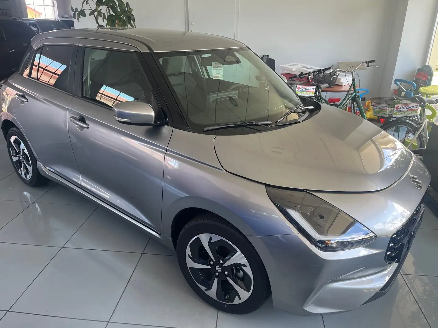 Suzuki Swift 1.2 4WD HYBRID TOP, VEICOLO NUOVO, SUZUKI DAL 1986 Srebrny - 2