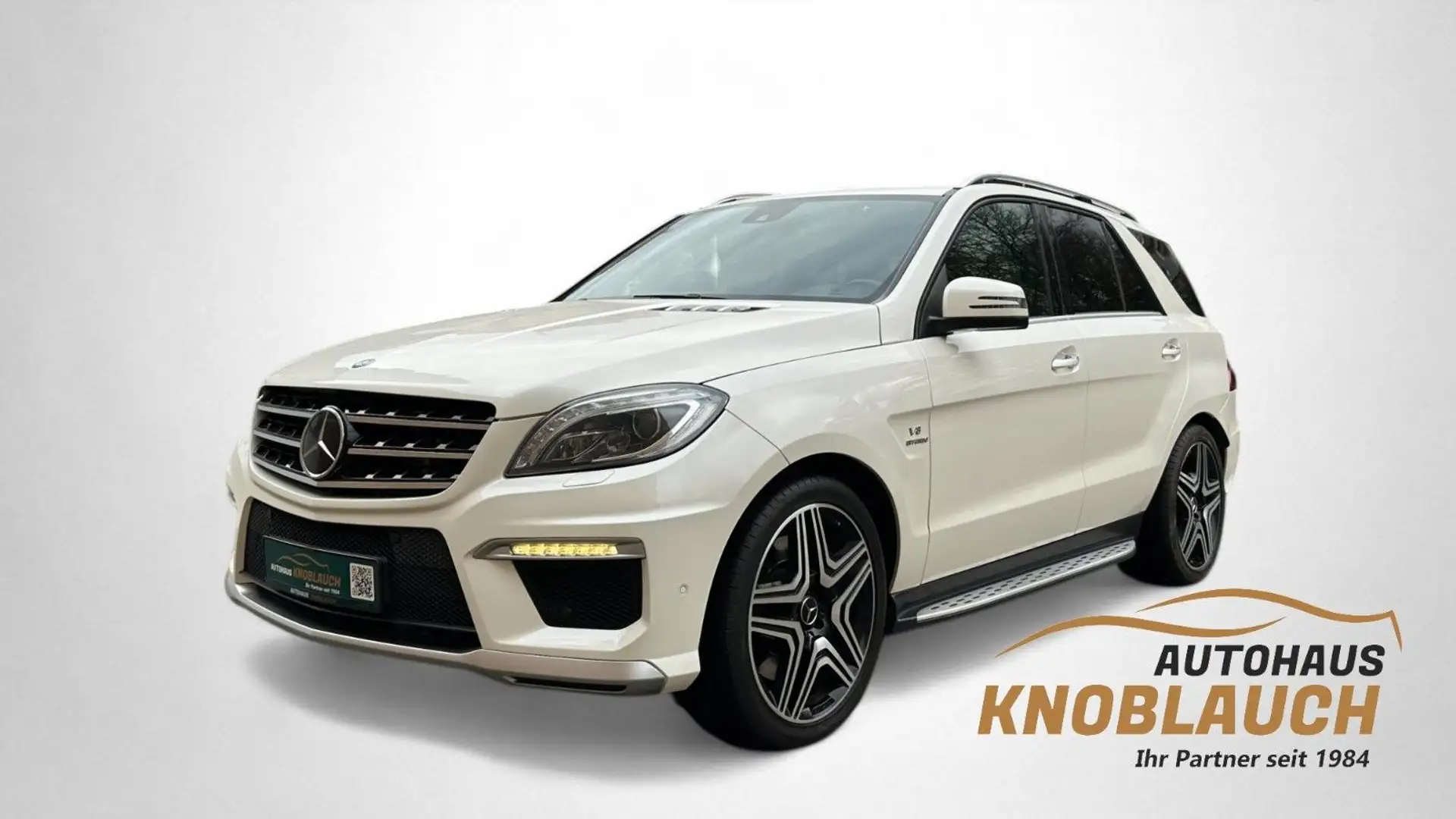 Mercedes-Benz ML 63 AMG **deutsches Auto mit Garantie** Bílá - 1