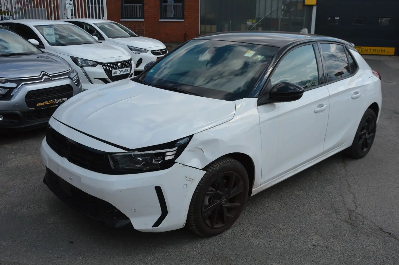 Opel Corsa F GS 1.2 CARPLAY"PDC"LED"R/KAM"KEYGO"MATRI Weiß - 1