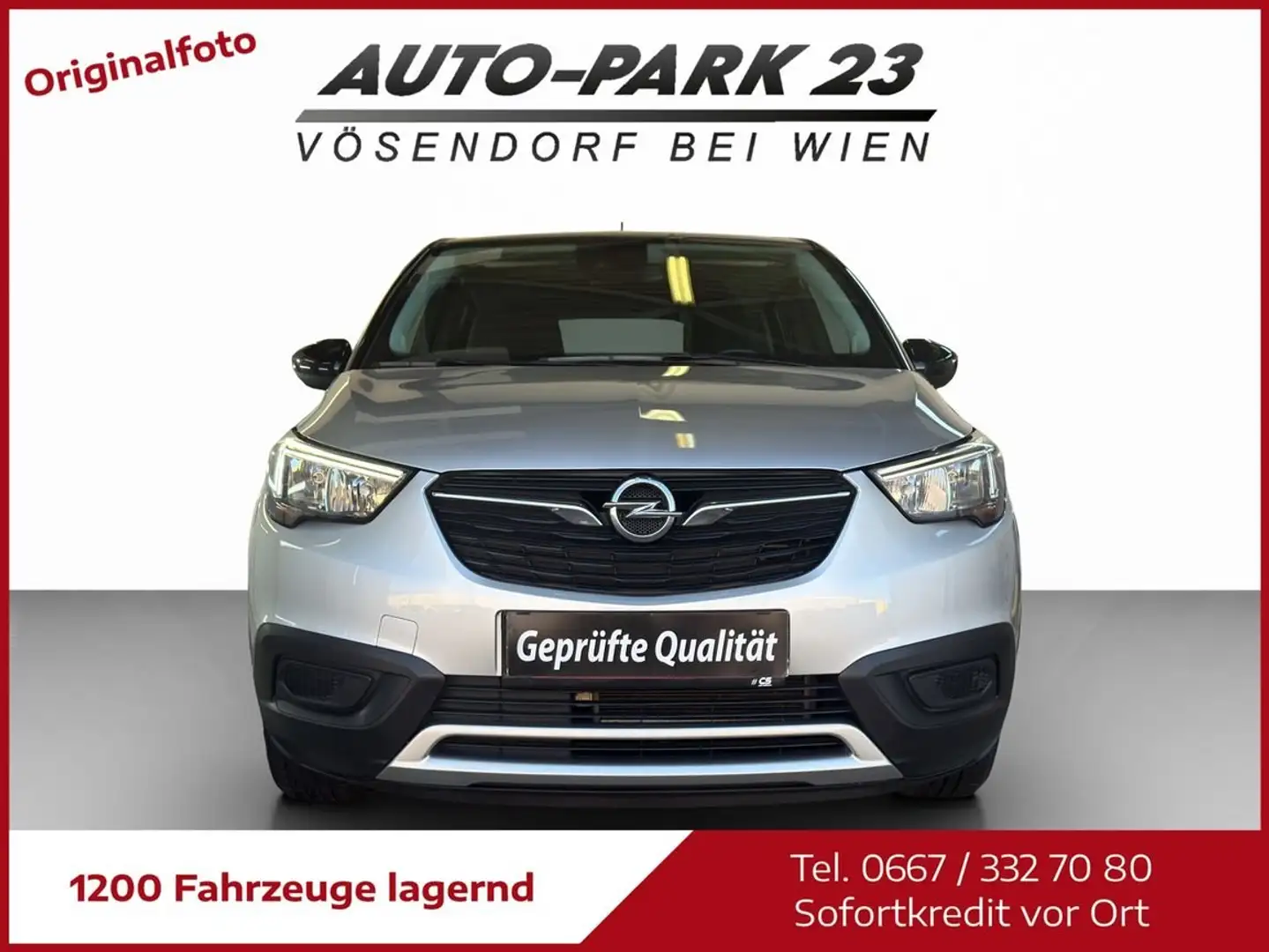 Opel Crossland X Crossland X 120 Jahre Edition*NUR 49.000KM*MOD2020 Silber - 2