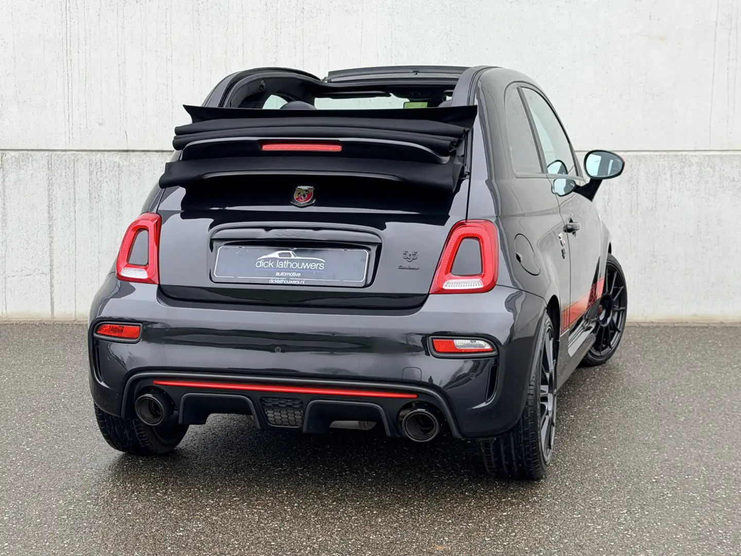 Fiat 500C Abarth 1.4 T-Jet Turismo / CARPLAY / AKRAPOVIC / LEDER / Schwarz - 2