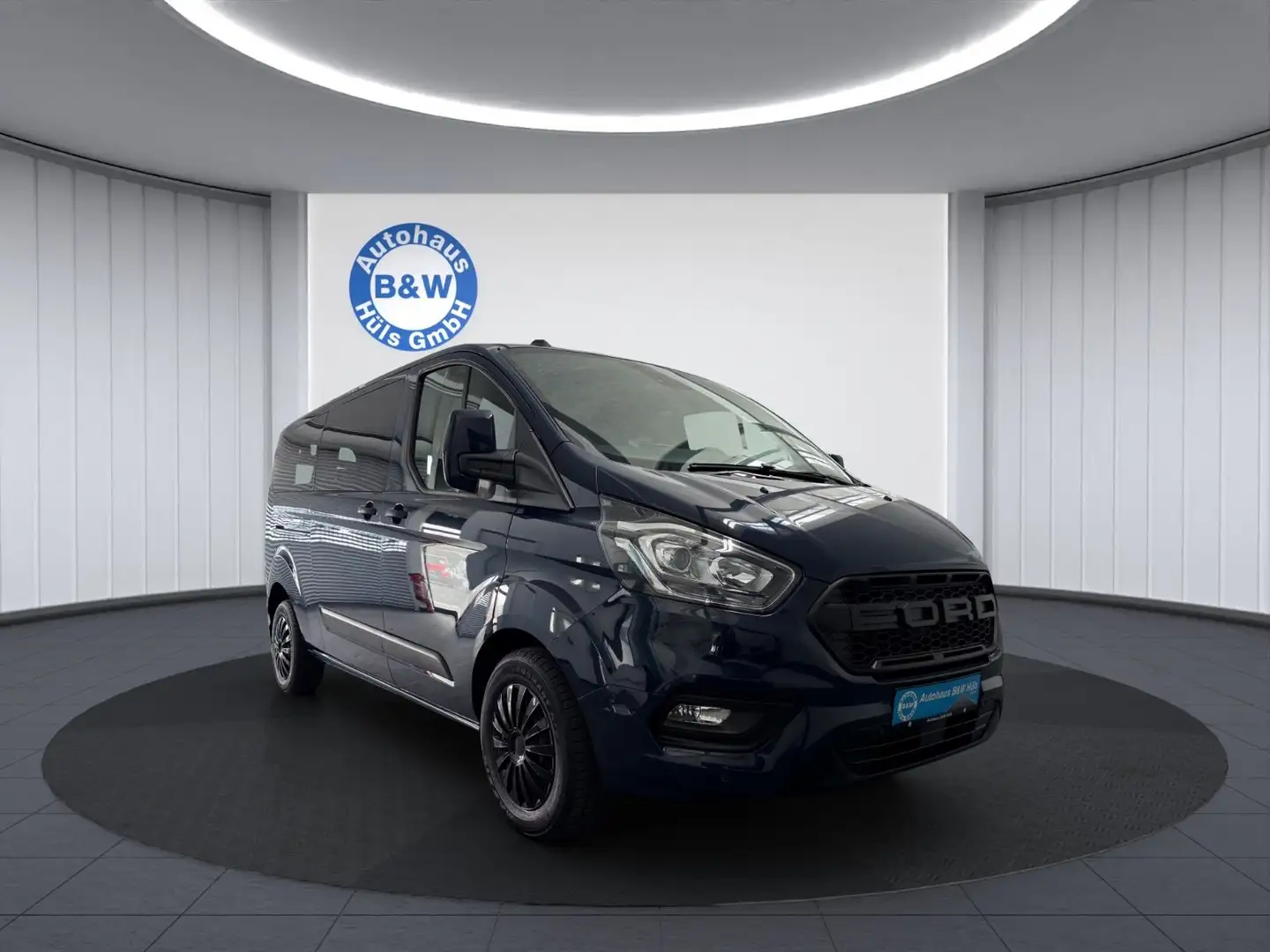 Ford Tourneo Custom Transit/Tourneo Custom Kombi 320 L2 1Ha*9-SITZER Blau - 1