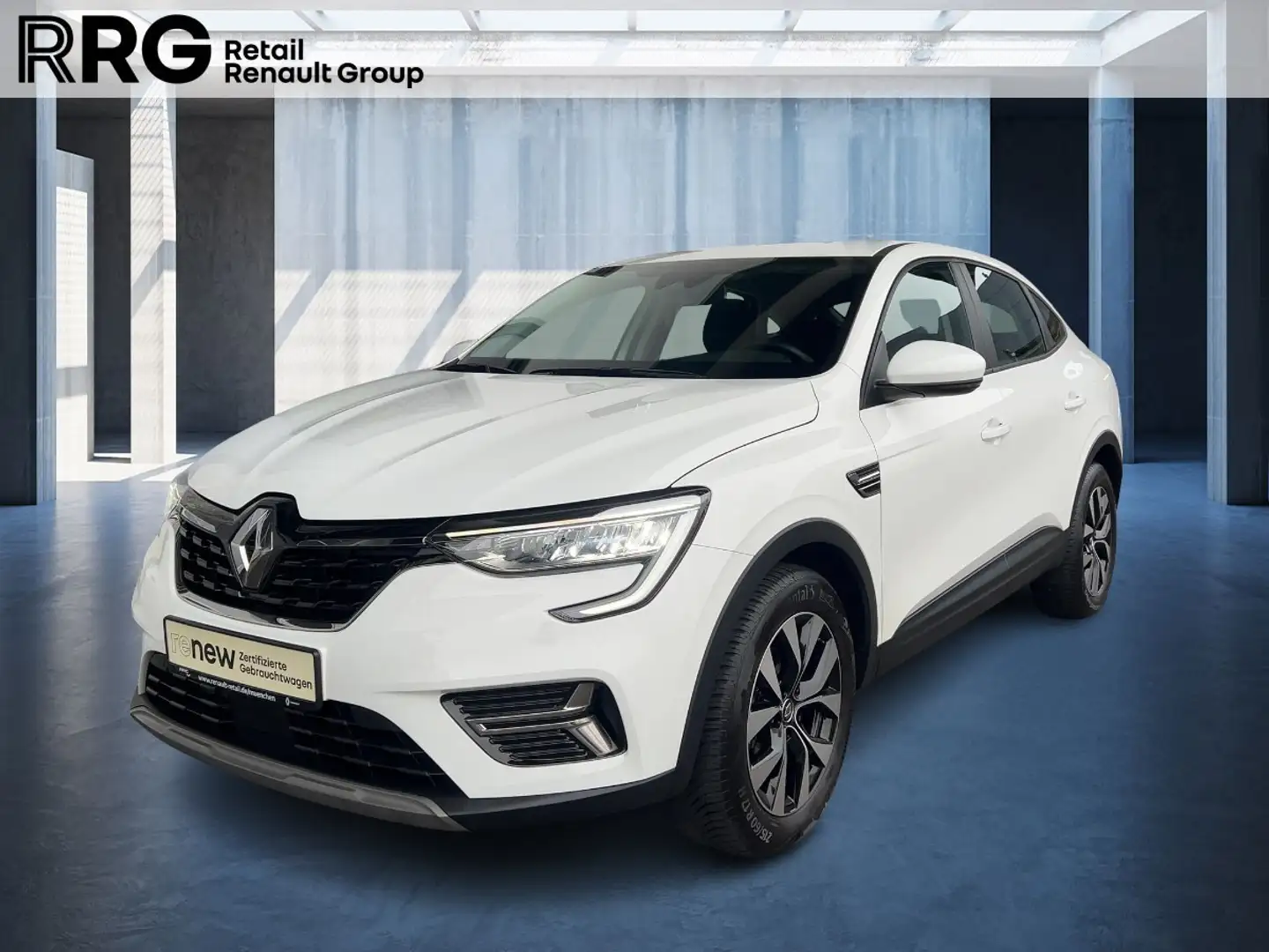 Renault Arkana 1.3 TCe 140 Mild-Hybrid Equilibre EDC Weiß - 1