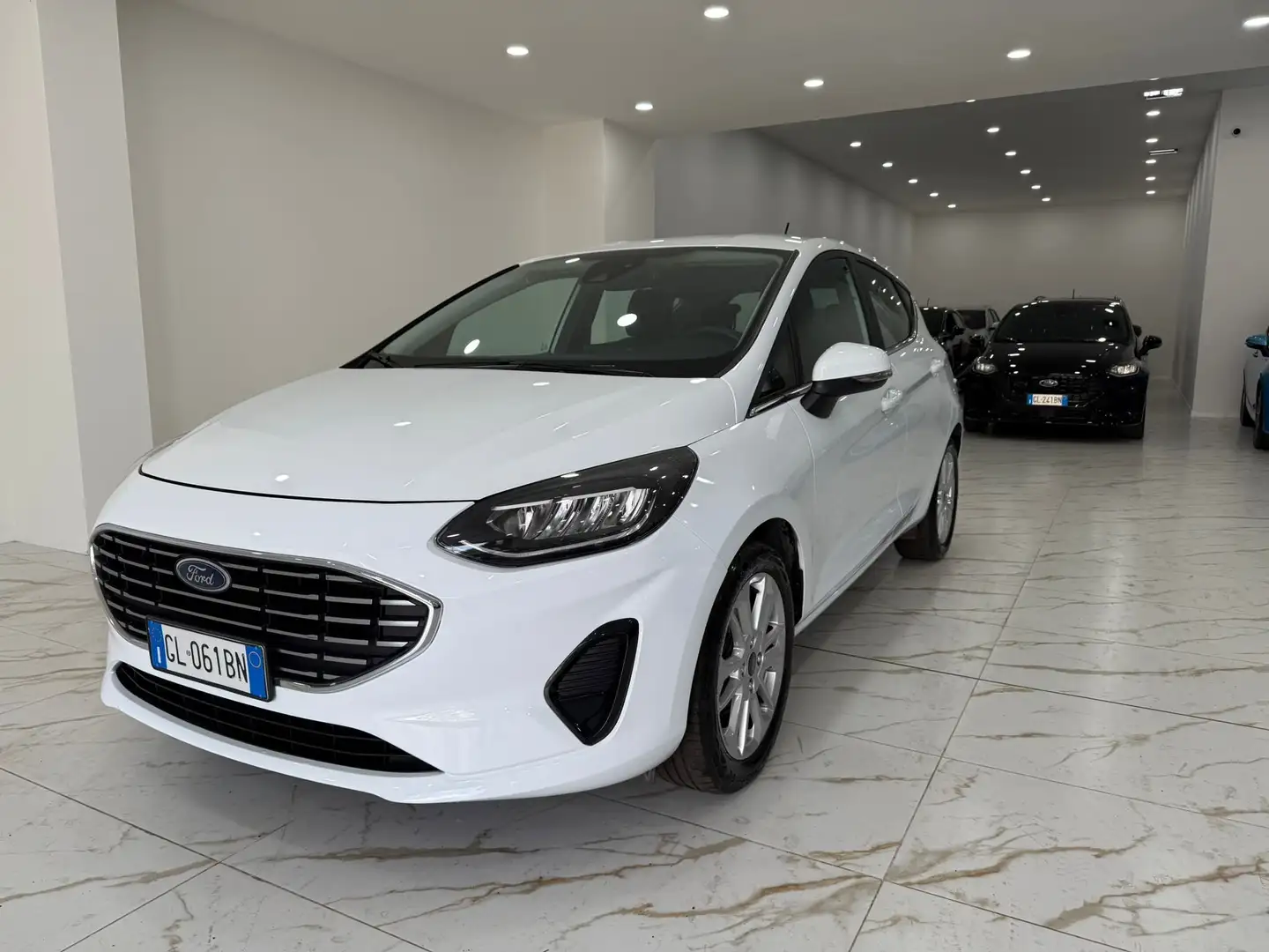 Ford Fiesta Fiesta VII 2022 5p 1.0 ecoboost h Titanium 125cv Blanc - 2