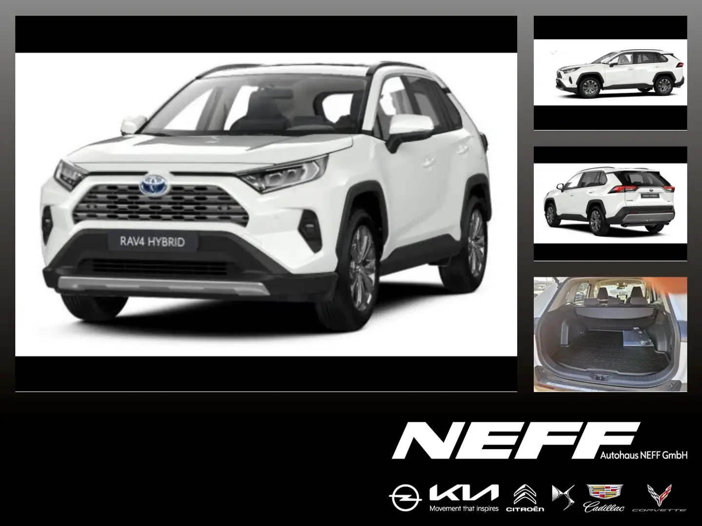 Toyota RAV 4 RAV4 2,5l Hybrid 4x2 Teamplayer Technik Paket Bianco - 1