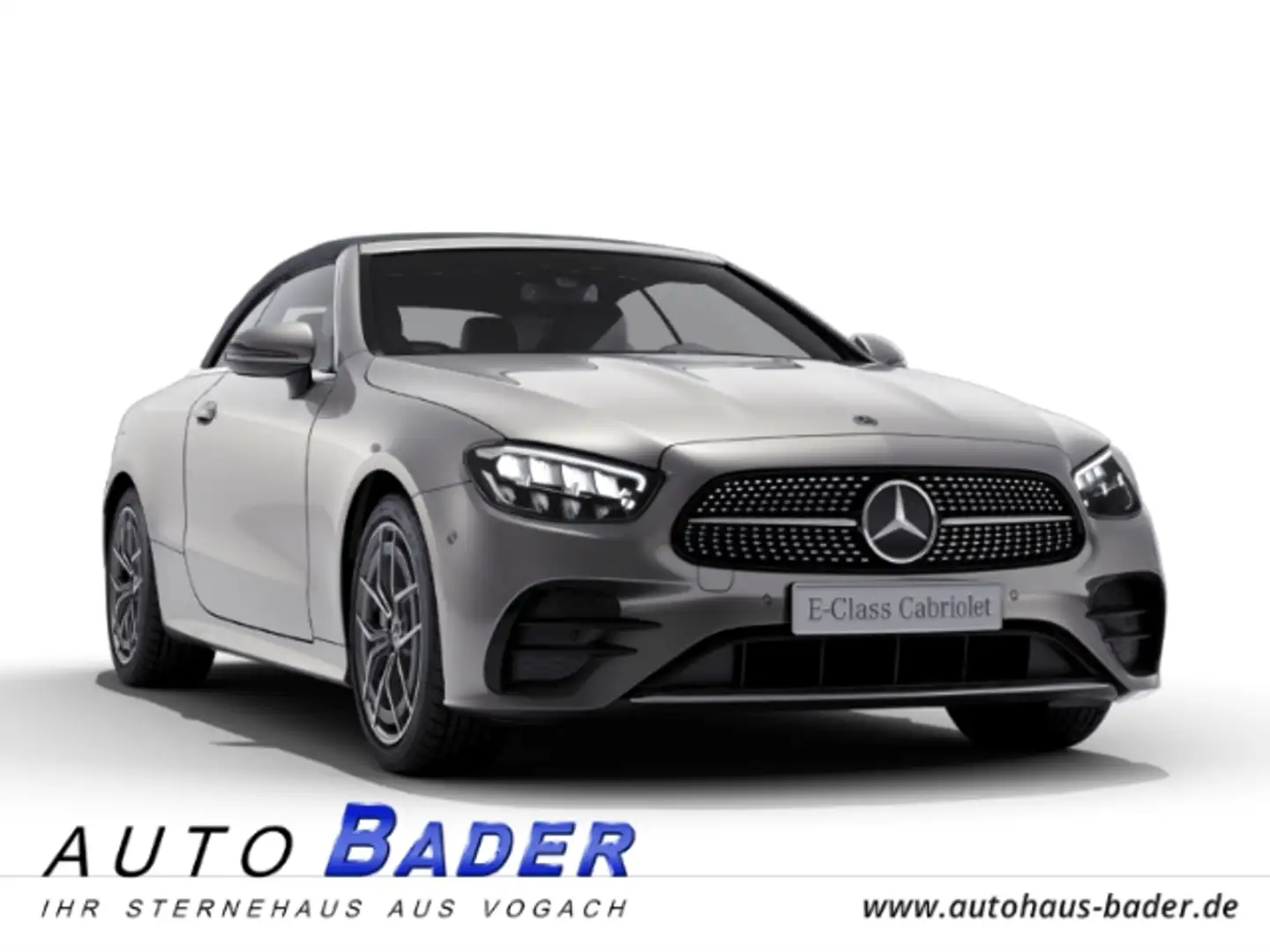 Mercedes-Benz E 200 Cabrio AMG Line Distronic Massage Burmester Zilver - 1