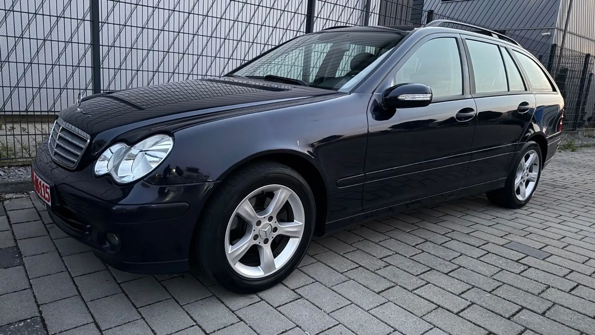 Mercedes-Benz C 180 KOMPRESSOR AUTOMATIK TÜV,KLIMA,WENIG-KM Bleu - 1