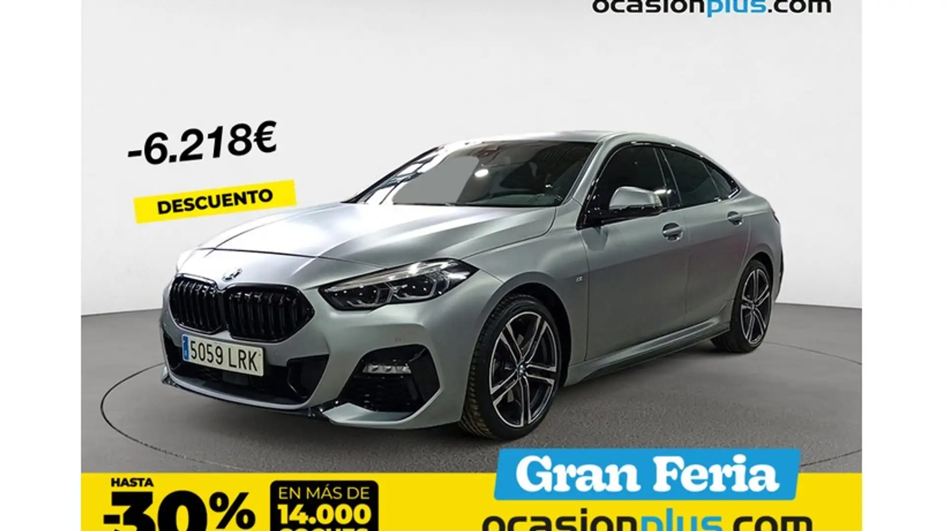 BMW 218 218iA Gran Coupé Gris - 1