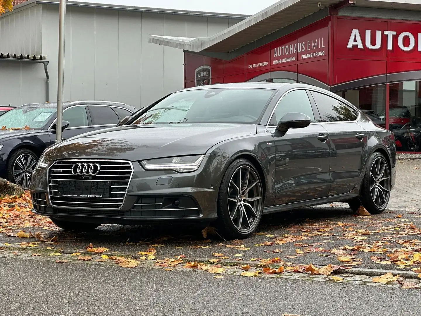 Audi A7 3.0 TDI Quattro/Navi/Kamera/DAB/BOSE Gris - 1