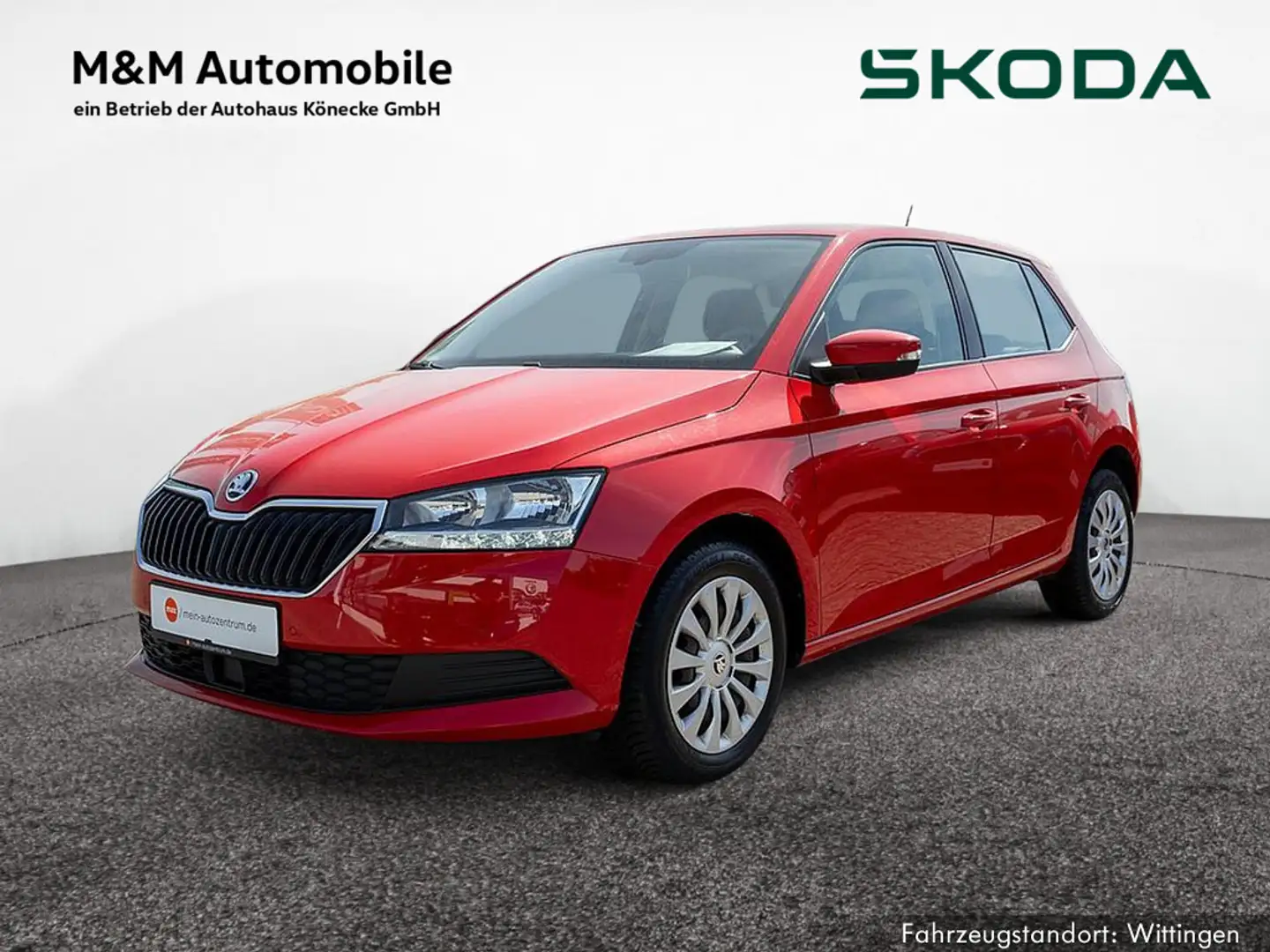 Skoda Fabia 1.0 Ambition "Aktionsfahrzeug" AKTIONSF Rouge - 1