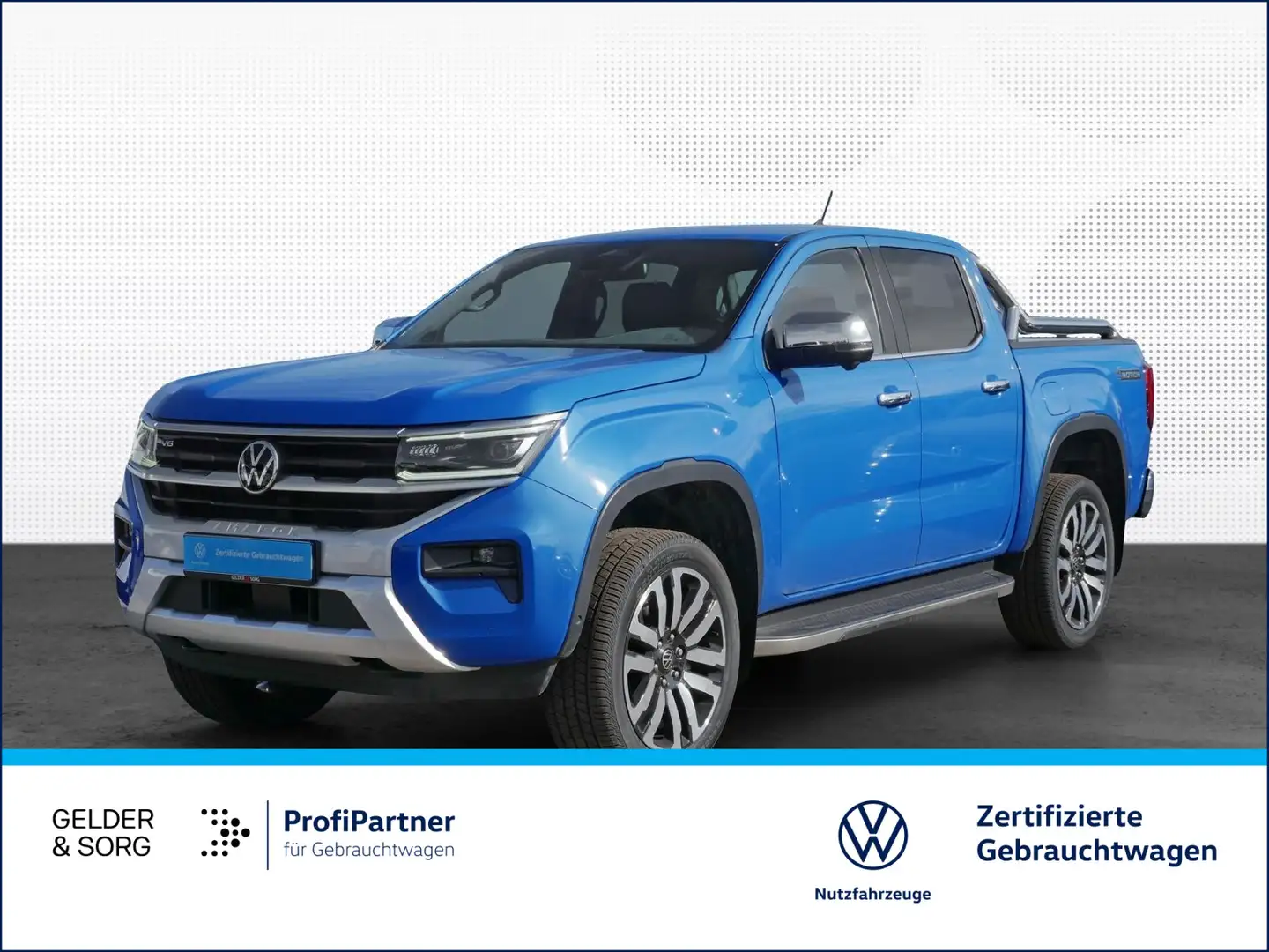 Volkswagen Amarok Aventura V6 DC 4M *AHK*Rollcover*IQ Blau - 1