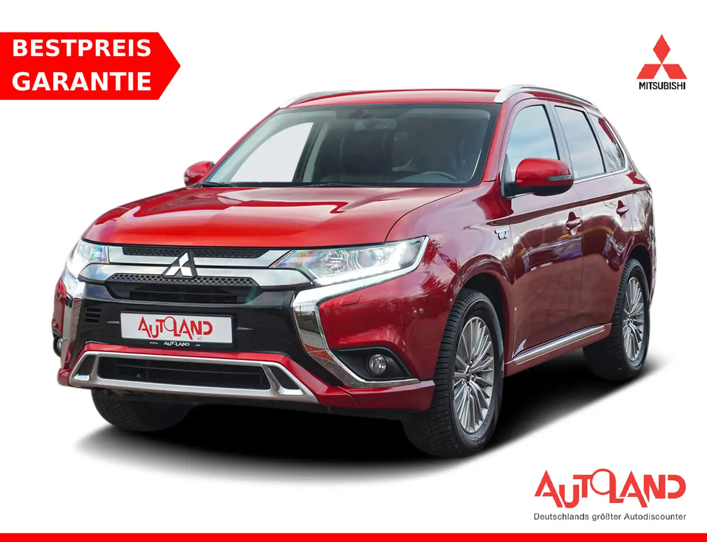 Mitsubishi Outlander 2.4 PHEV Basis Spirit 4WD Navi SHZ AHK Rot - 1