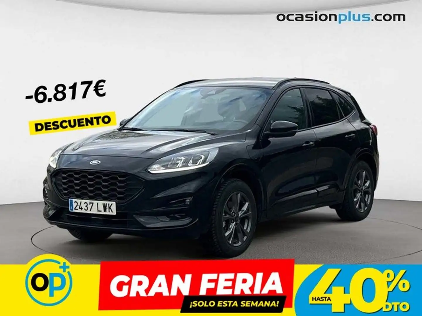 Ford Kuga 2.5 Duratec PHEV ST-Line 4x2 Negro - 1