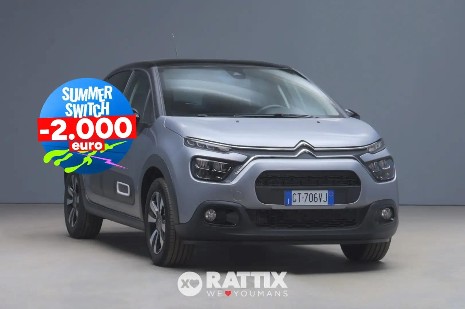 Citroen C3 1.2 Puretech 110CV Max Grigio - 1