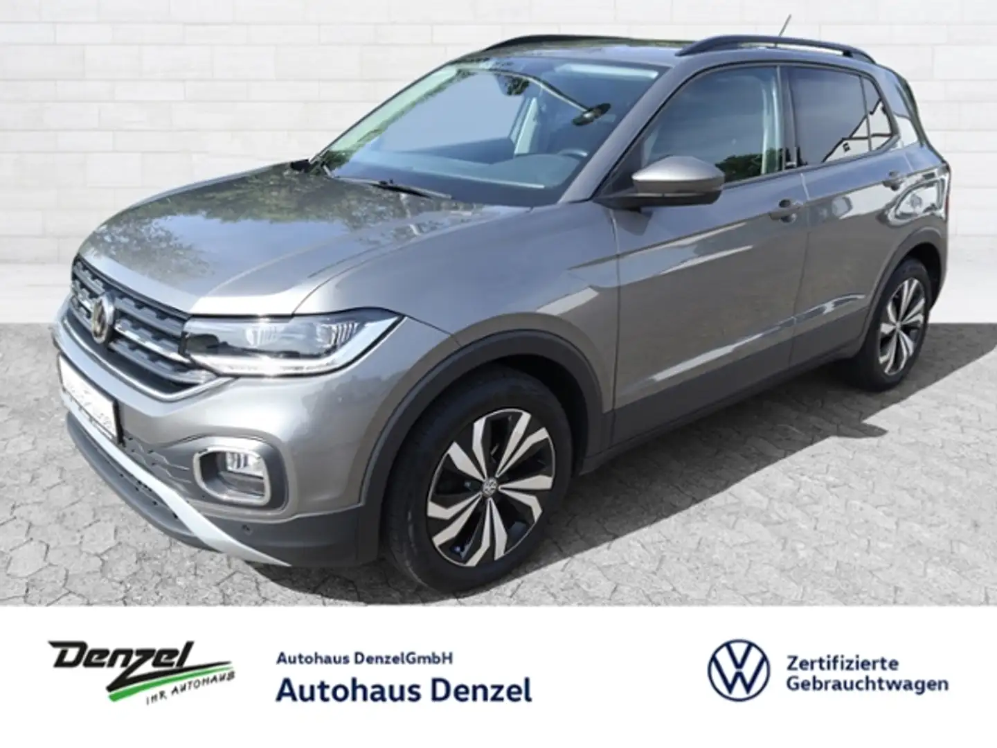 Volkswagen T-Cross "UNITED" 1.5 TSI DSG ACC/APP/LED Grijs - 1
