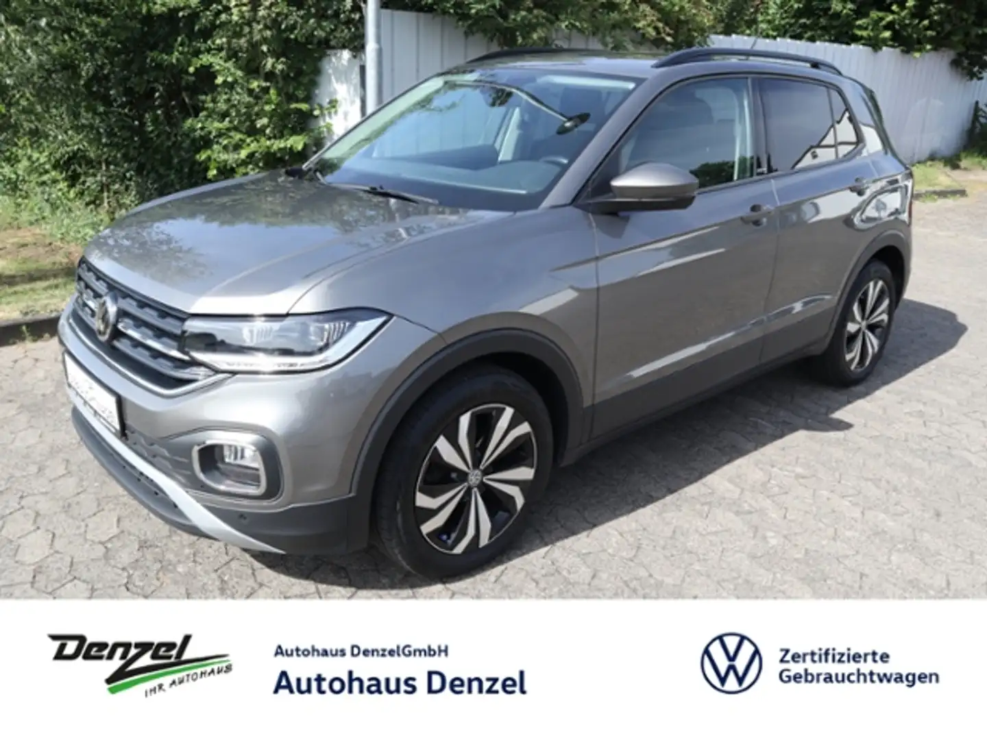 Volkswagen T-Cross "UNITED" 1.5 TSI DSG ACC/APP/LED Gris - 1