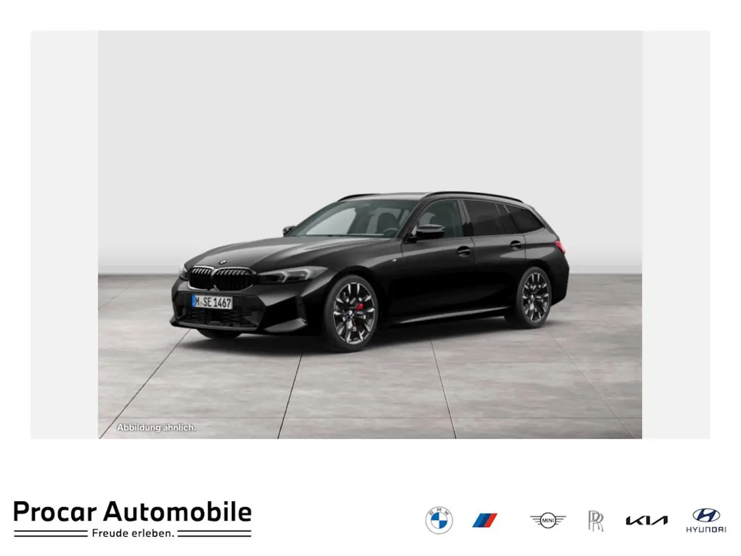 BMW 320 d Touring / M Sport Pro Adapt.LED LM19 RFK Zwart - 1