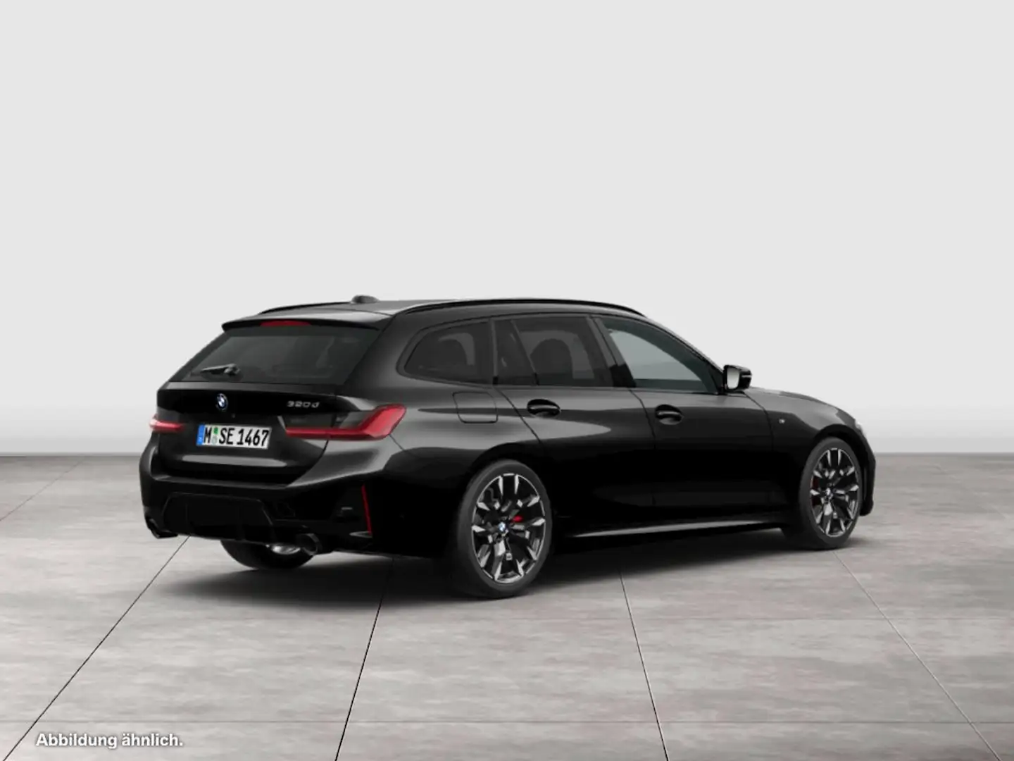 BMW 320 d Touring / M Sport Pro Adapt.LED LM19 RFK Zwart - 2