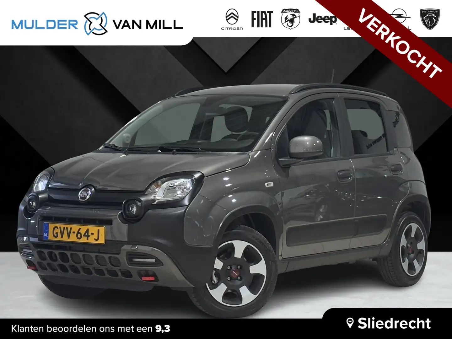 Fiat Panda Cross 1.0 70pk Hybrid H6 | CLIMA | HOGE INSTAP! | Grau - 1